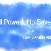 All Powerful to Save