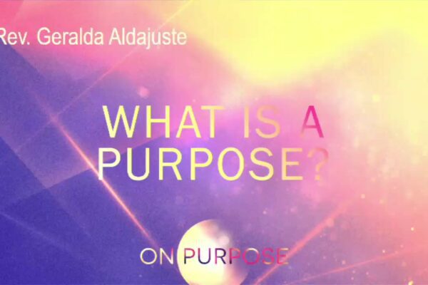 On Purpose - What is a purpose?