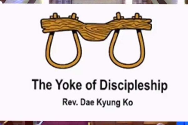 The Yoke of Discipleship